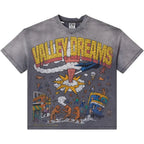 Vale Forever Faded Chaos Bling Tee