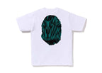 Bape Speed Racer Big Ape Head Tee White/Blue