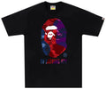 Bape Color Camo Crazy By Bathing Ape Tee Black