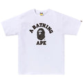 Bape Layered Line Camo Tee White/Black