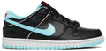 Nike Dunk Low GS 'Barber Shop-Black'