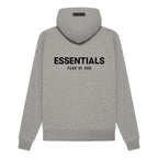 Fear of God Essentials SS22 Hoodie 'Dark Oatmeal'