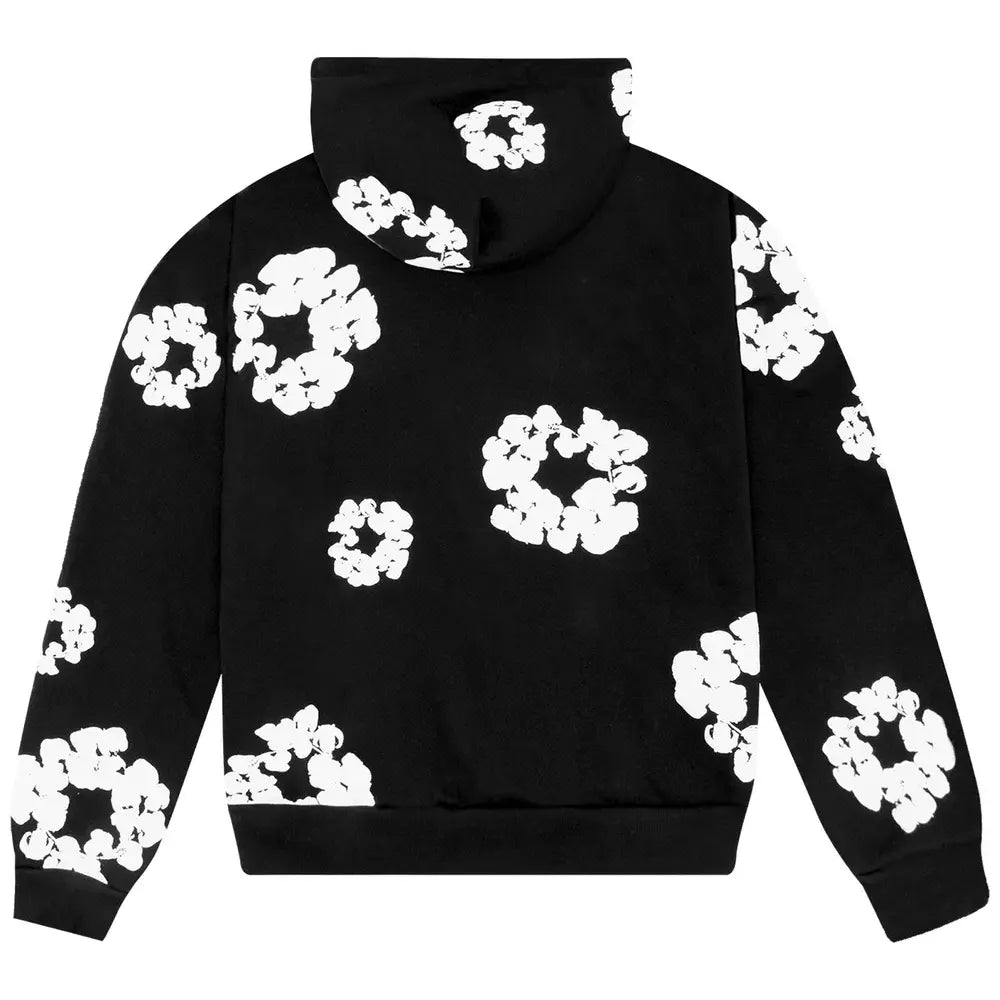 Denim Tears Cotton Wreath Hoodie 'Black'