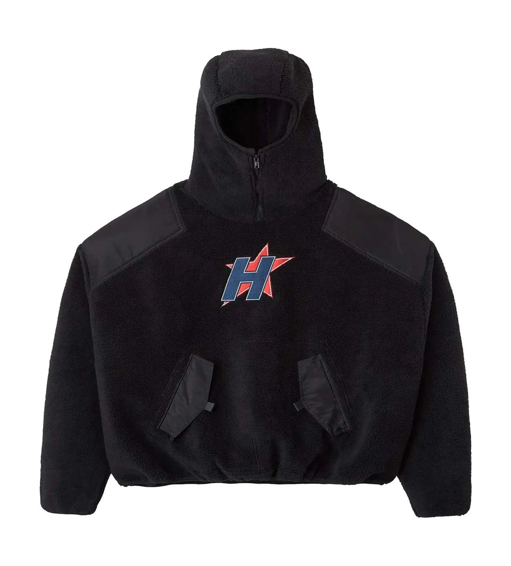 HMDD H-Star Balaclava Black Hoodie