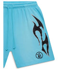 Hellstar Flame Blue Sweat Short