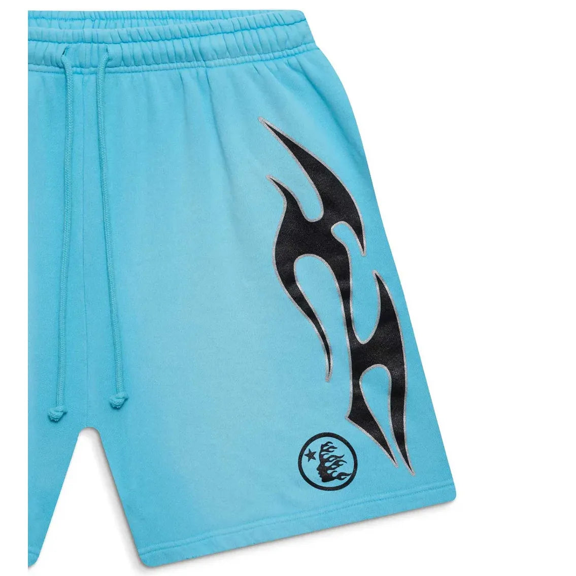 Hellstar Flame Blue Sweat Short