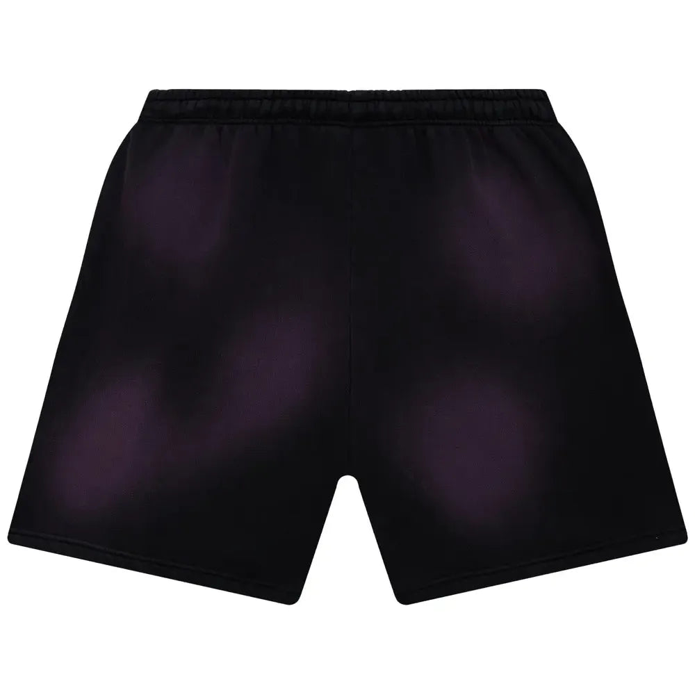 Hellstar Flame Black/Red Sweat Short
