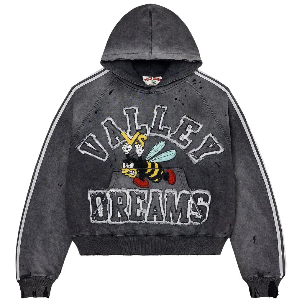 Vale Forever Anthem Pullover Hoodie 'Black/Mono'